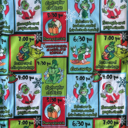 Bandana Grinch Horarios