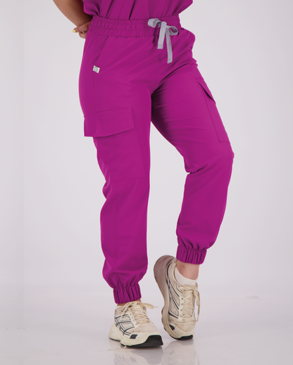 NICTE PANTALON MAGENTA