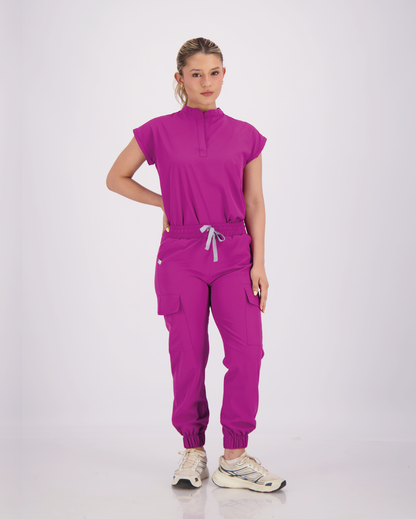 NICTE PANTALON MAGENTA