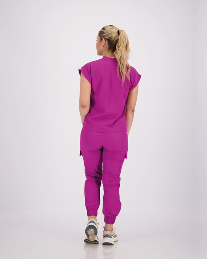 NICTE PANTALON MAGENTA