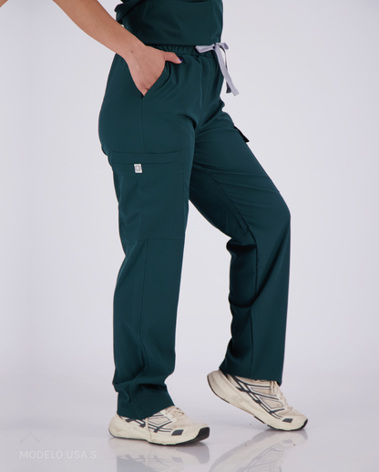 YATZIL PANTALON VERDE BOTELLA