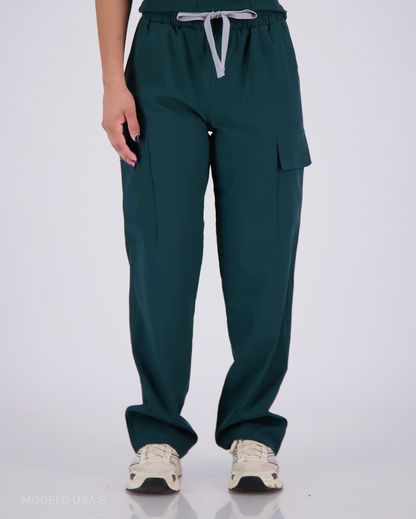 YATZIL PANTALON VERDE BOTELLA