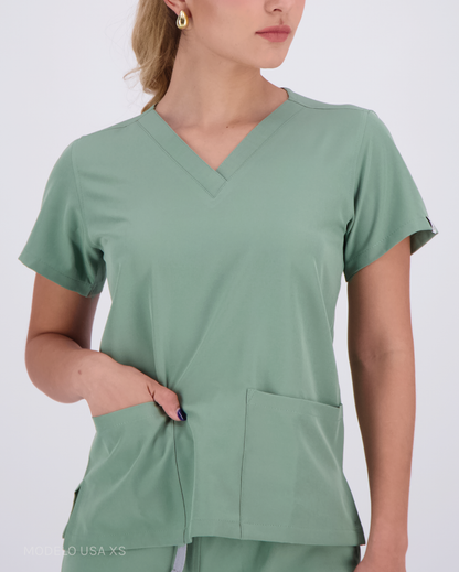 YATZIL CHEMISE VERDE CLARO