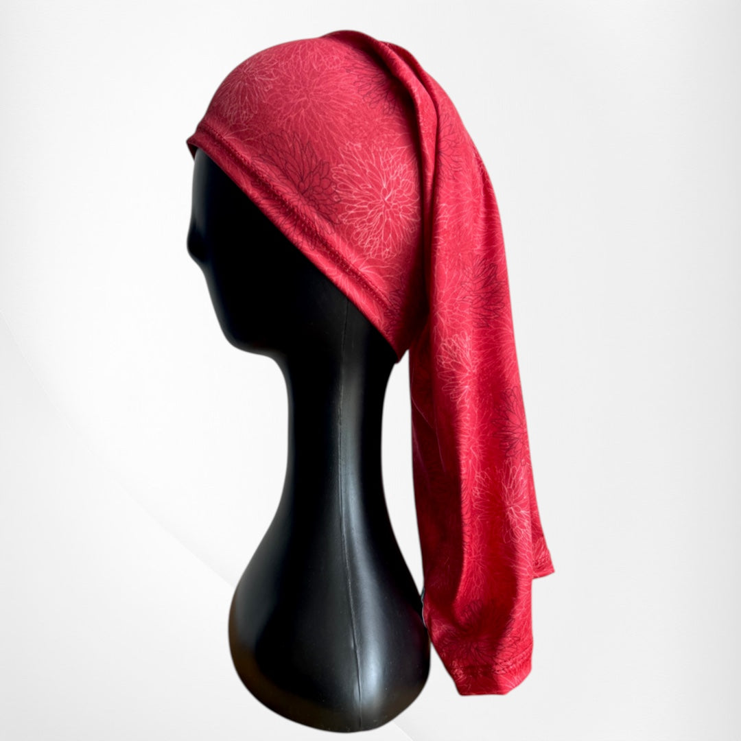 Bandana Dalias Rojas