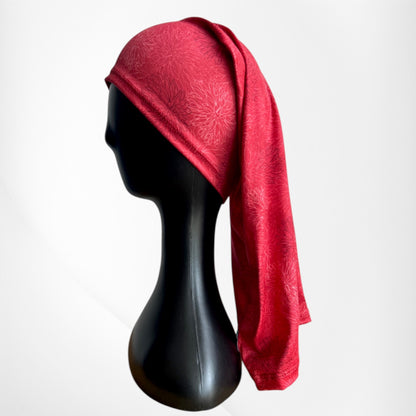 Bandana Dalias Rojas
