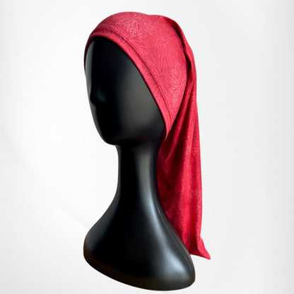Bandana Dalias Rojas